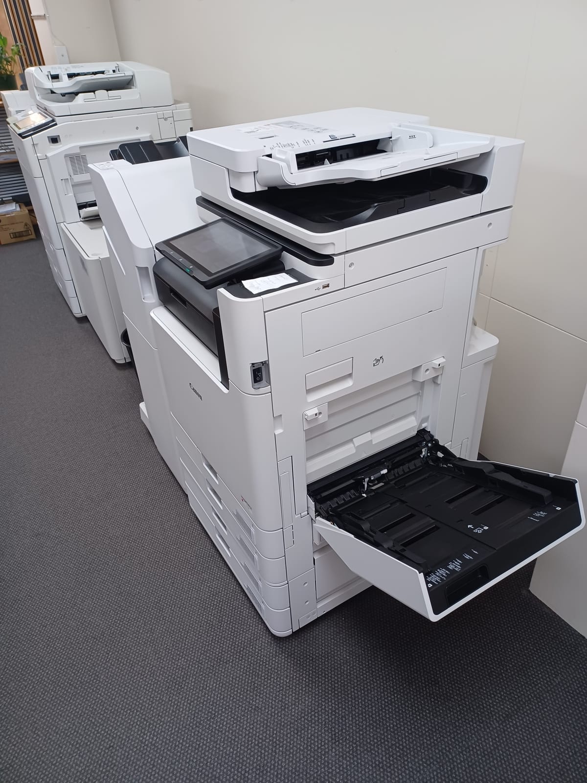 Colour and black-and-white Canon copiers at Unlimited Copies Takaka